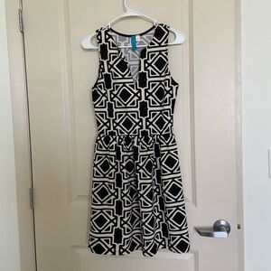 Black and White Dress